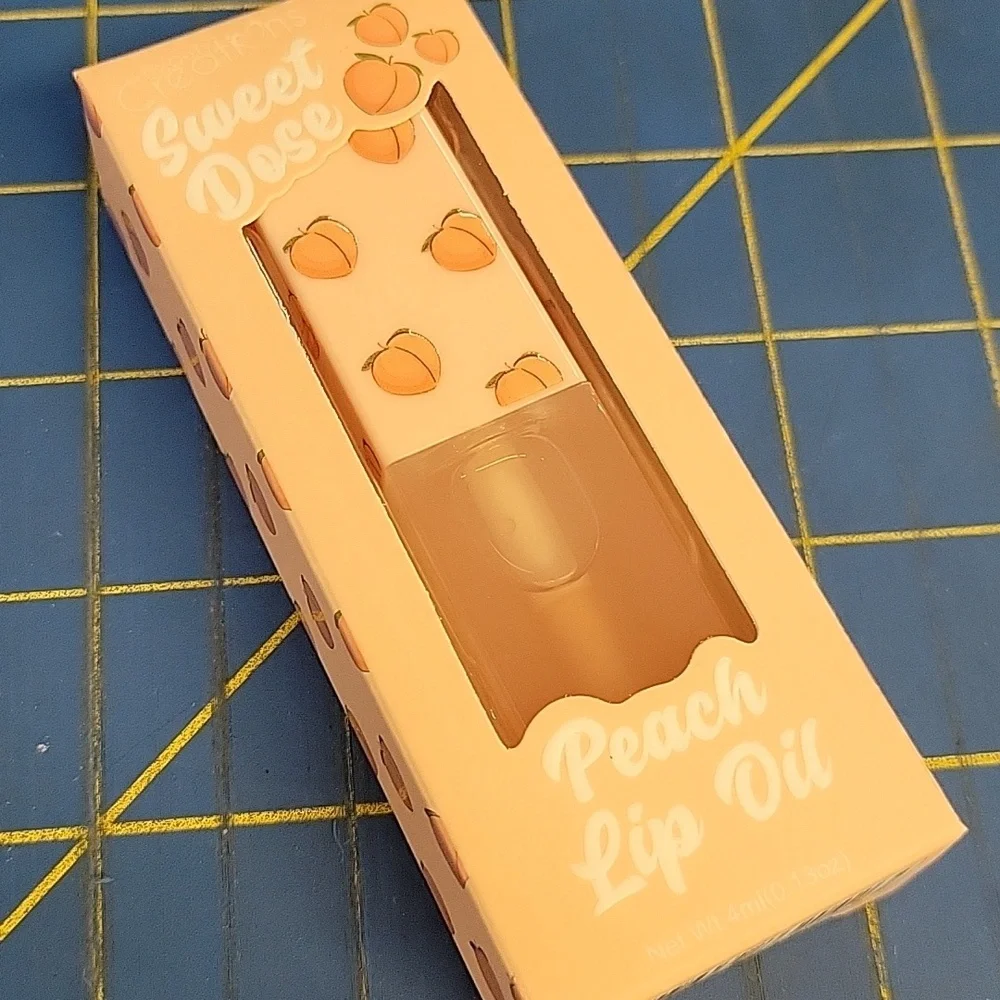 Beauty Creations Sweet Dose Lip Oil New Sealed Box - Peach